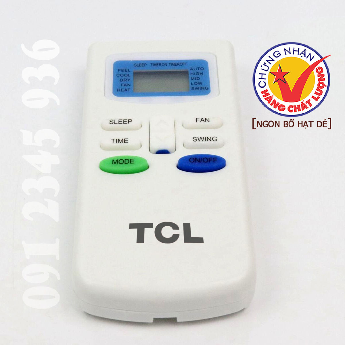 Điều khiển TCL [HÀNG ĐẸP] cho điều hòa. (Mẫu số 1)