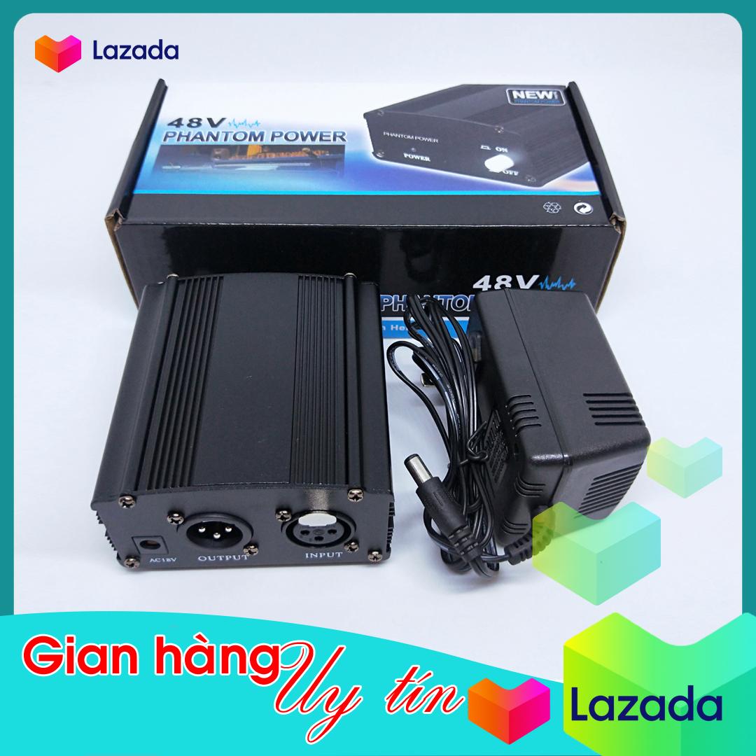 Nguồn phatom 48v dùng cho mic livestream và mic thu âm