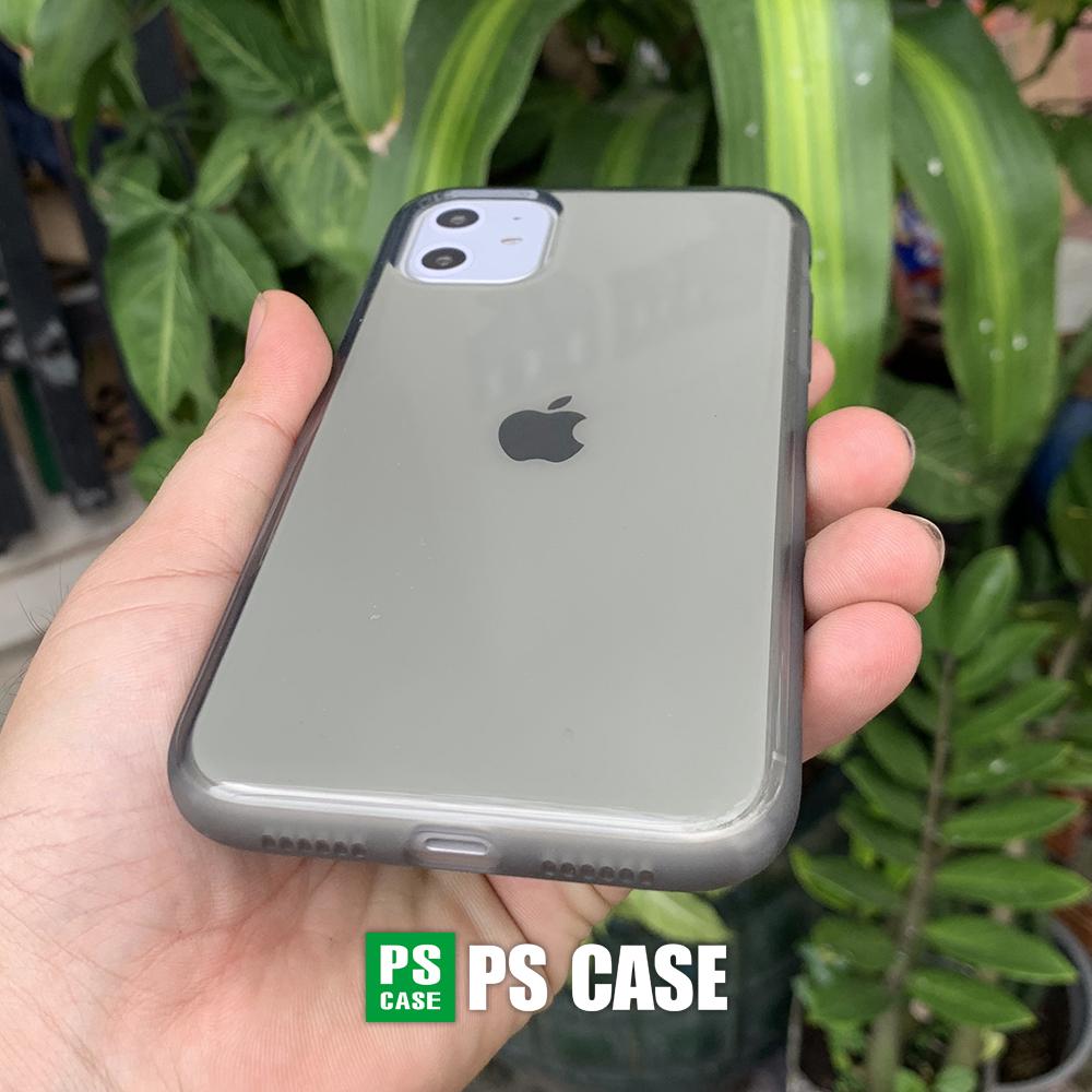 Ốp lưng dẻo chống sốc cao cấp dành cho iPhone 11 - Màu đen mờ - PS Case Phân Phối