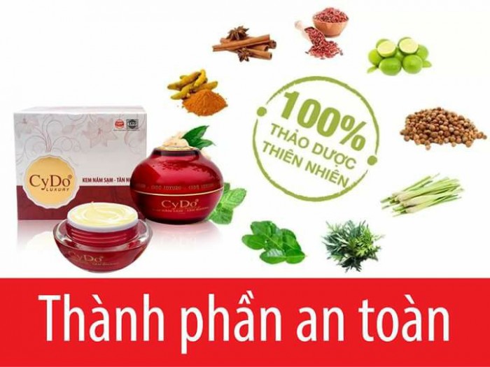 kem nám sạm tàn nhang 30g CYDO LUXURY