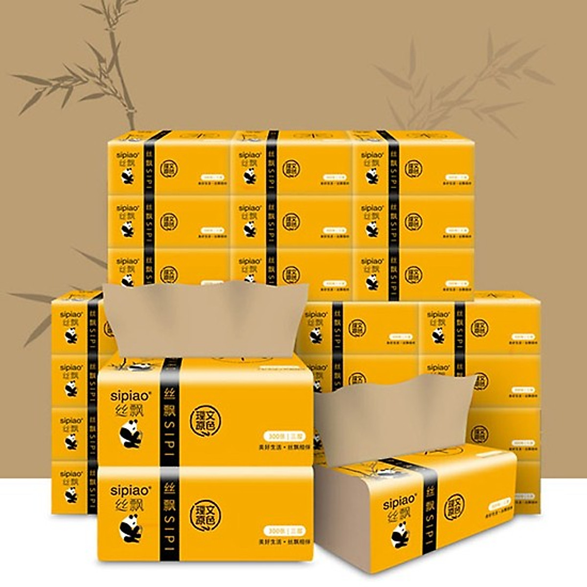 Combo 30 Bịch Giấy Ăn Gấu Trúc