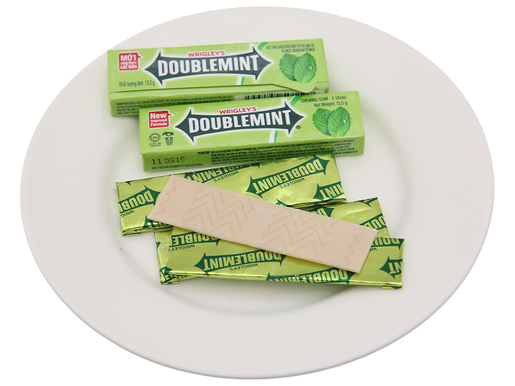 Kẹo gum Doublemint Bạc Hà 20 Thanh