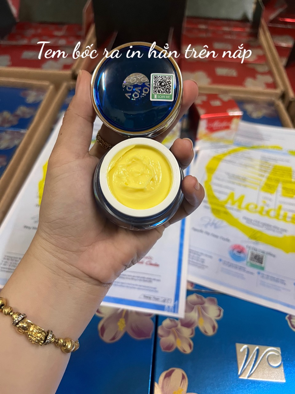 Kem meiduzi nhật bản ban đêm tem check BCA
