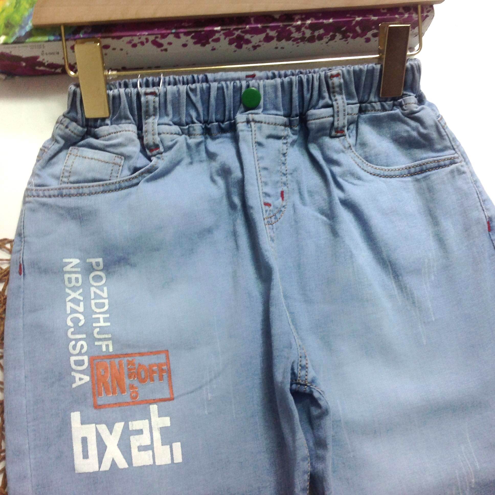 QUẦN SỌT JEAN CO DÃN BÉ TRAI SIZE 40-55KG