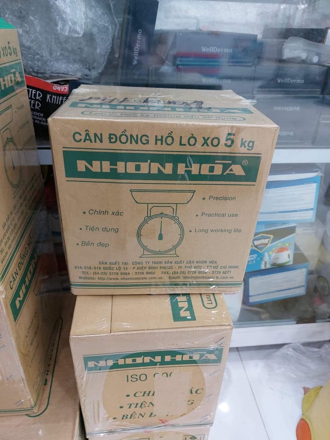 cân đồng hồ nhơn hòa 5kg