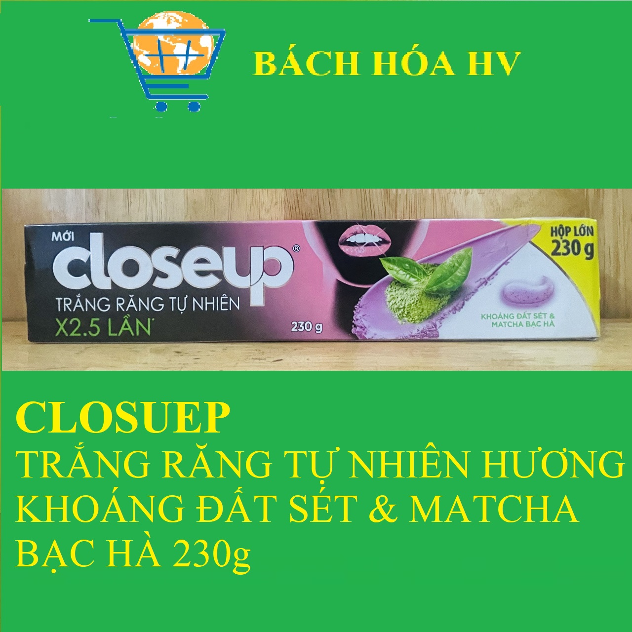 CLOSEUP kem đánh răng 230g - BACH HOA HV