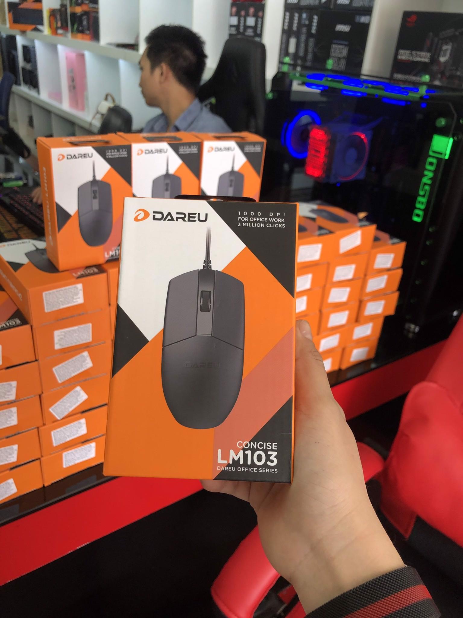 CHUỘT DAREU LM103 (USB) CHUYÊN VĂN PHÒNG