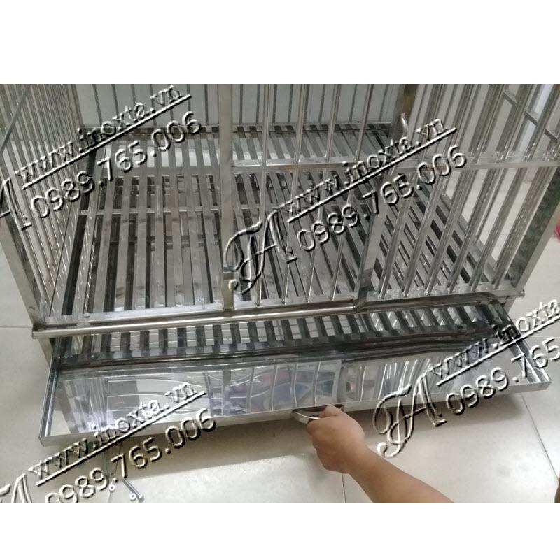 [HCM]Chuồng chó inox lắp ráp lồng chó inox 5080