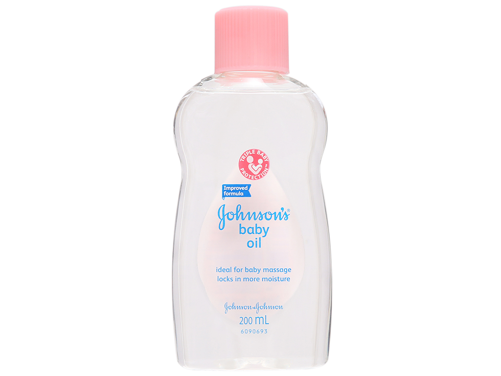 Dầu massage và dưỡng ẩm cho bé Johnsons baby 200ml