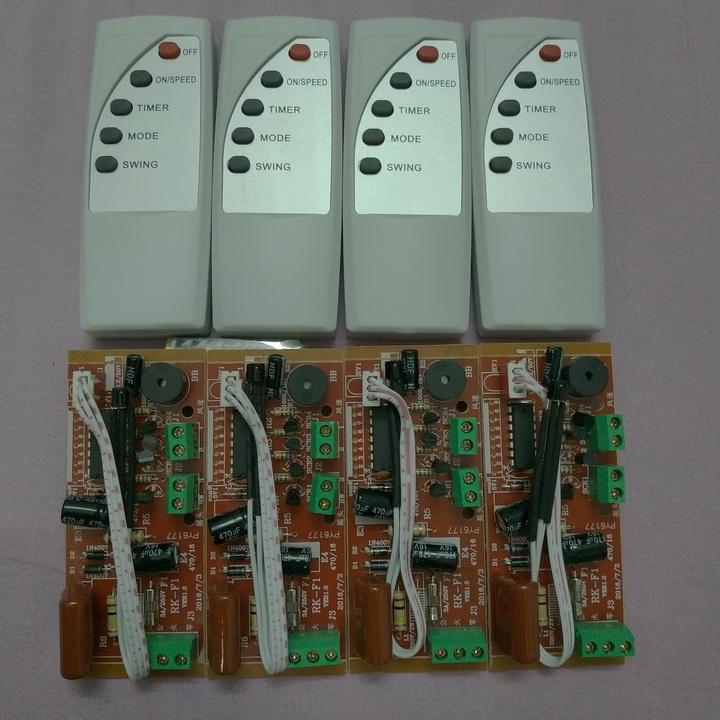 Mạch điều khiển từ xa cho quạt (Tiếng Anh)