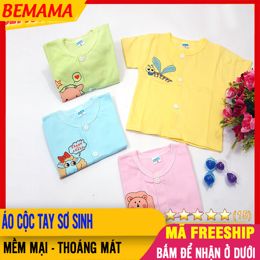 Áo Cộc Tay Cho Bé Trai, Bé Gái Chất Vải Mềm Mại, Thoáng Mát