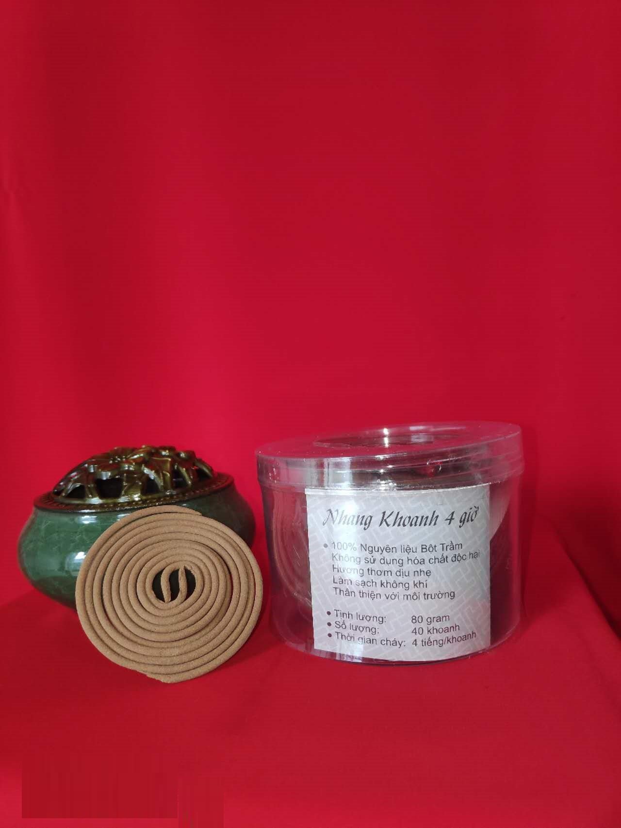NHANG VÒNG 4H TRẦM NÂU THIÊN Ý