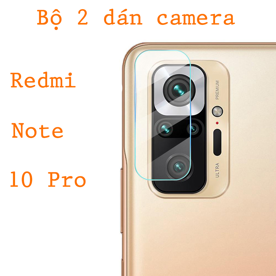 [HCM]Bộ 2 cường lực camera Redmi Note 10 10 Pro