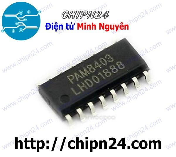 [2 con] (SOP) IC Dán PAM8403 SOP-16 (SMD) (8403 Class D 2*3W)