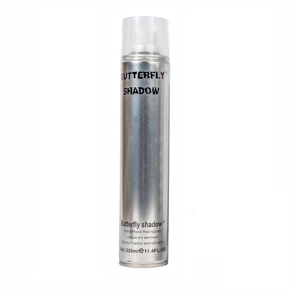 Gôm xịt tóc nam Butterfly Shadow 320ml (Trắng)