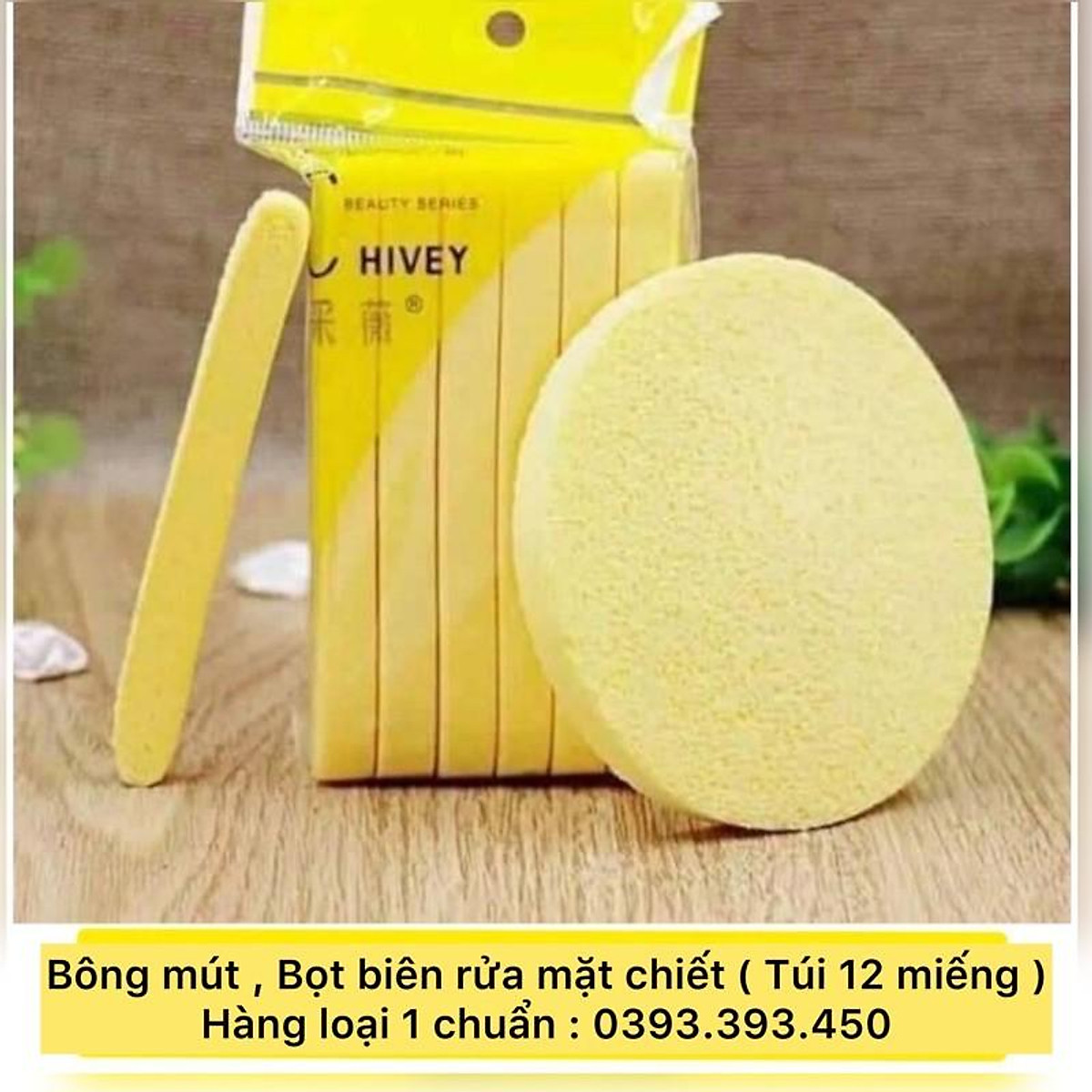 Bông mút , Bọt biển rửa mặt Chiết