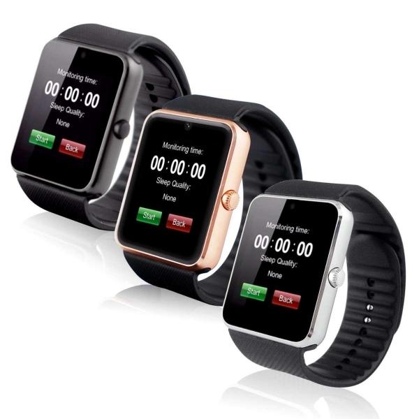 Đồng hồ thông minh Smartwatch GT08 (Đen phối vàng)