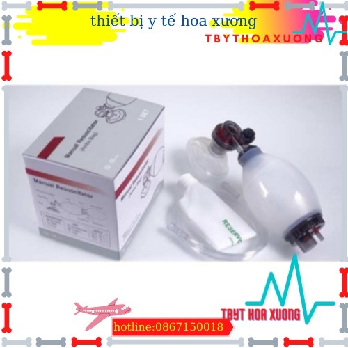 Ambu bóng bóp người lớn hỗ trợ thở nhân tạo