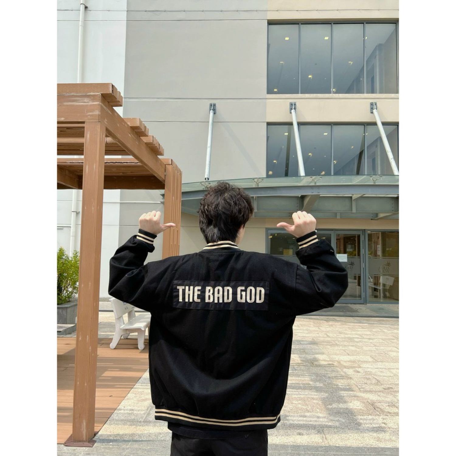 [3-5/8 Hoàn Tiền 25%]Áo khoác bomber varsity jacket Signature - AK01