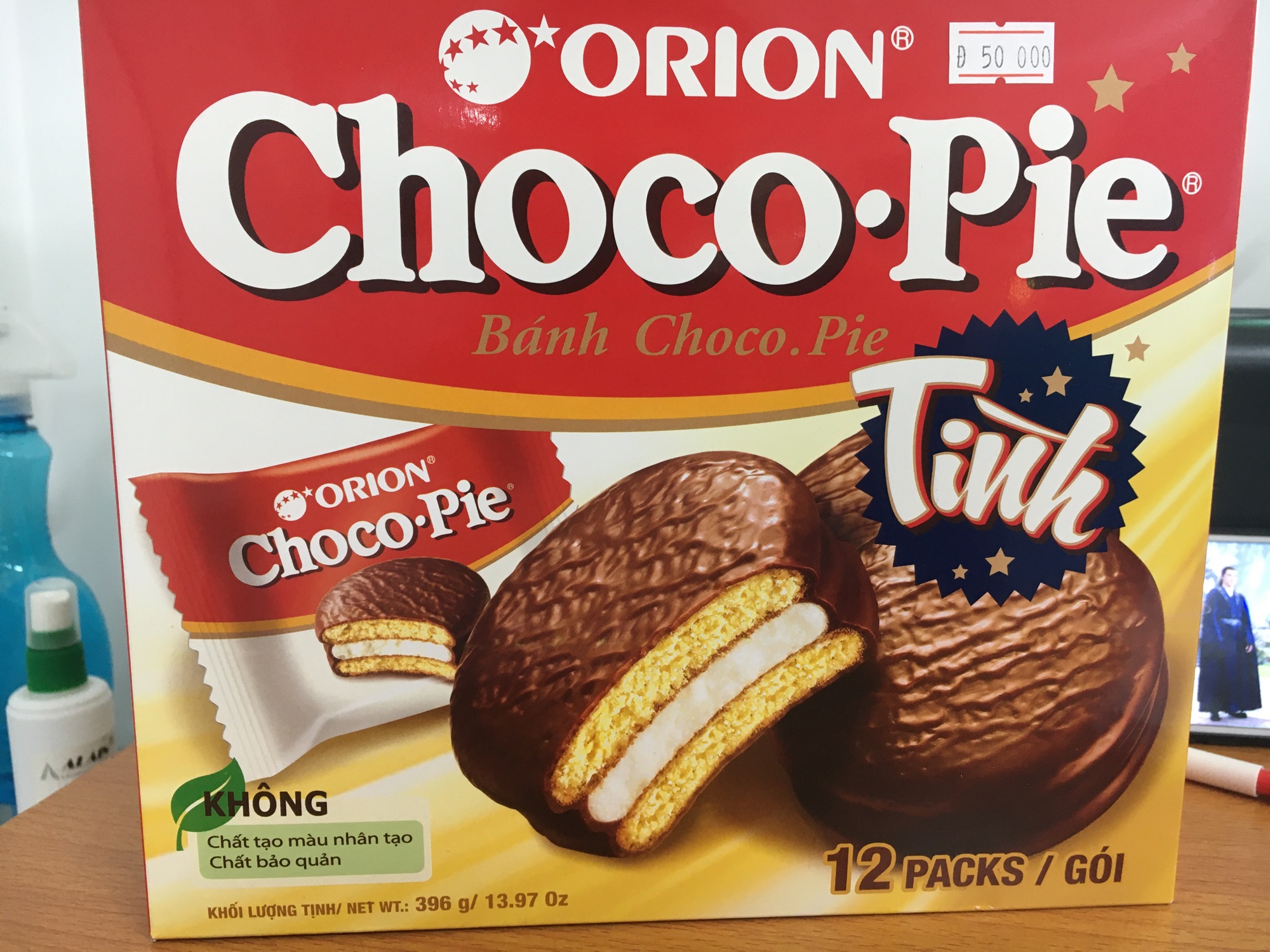 Bánh choco pie hộp 12 cái