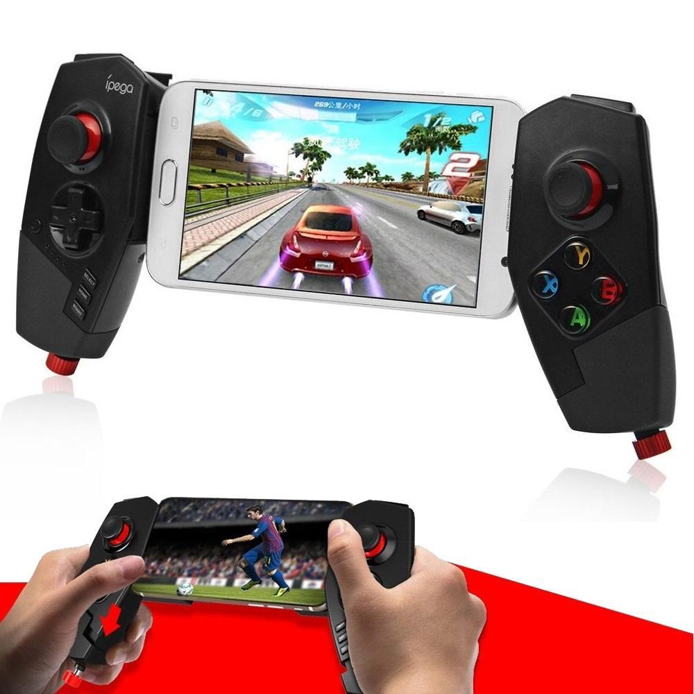 Tay Cầm pc, Tay Cầm Chơi Game Cho Android. TAY CẦM CHƠI GAME IPEGA PG-9055 Bluetooth Không Dây Nút Điều Khiển Game Mobile Joystick với Co Giãn Chân Đế cho iOS ipad Điện Thoại Thông Minh