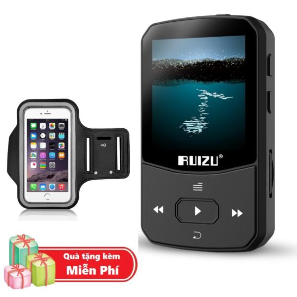( Quà tặng Túi đựng máy nghe nhạc đeo tay chống nước ) Máy Nghe Nhạc MP3 Bluetooth Ruizu X52 Bộ Nhớ Trong 8GB Cao Cấp - Máy nghe nhạc Lossless Bluetooth Ruizu X52