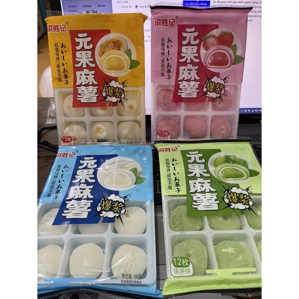 Bánh Mochi Trái Cây Đài Loan