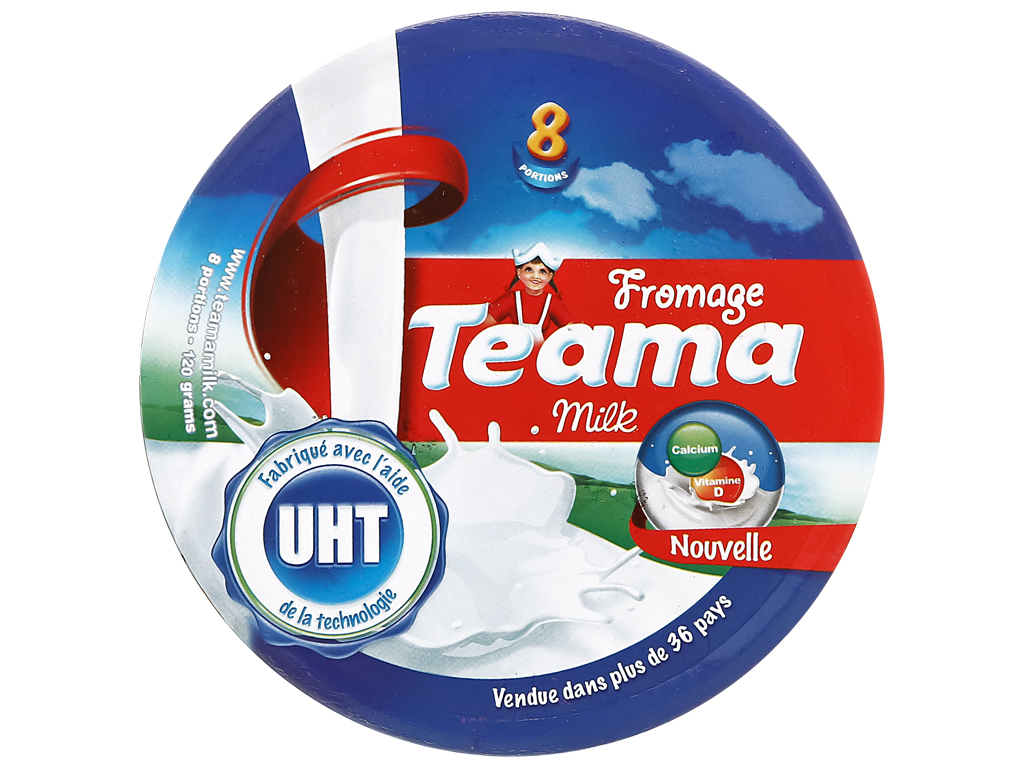 Phô Mai Teama 120g ( 8 miếng)