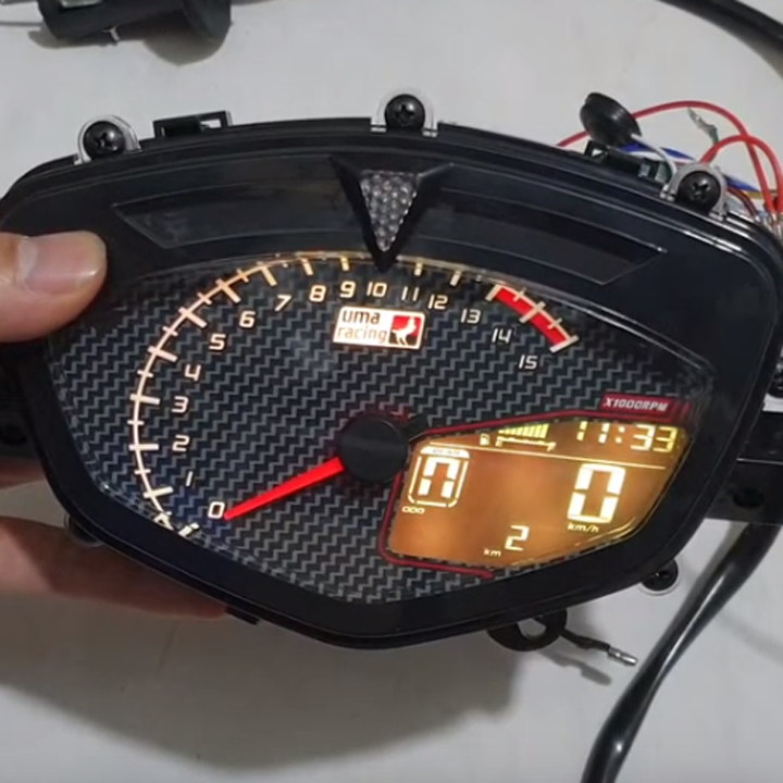 [SIÊU PHẨM] Đồng hồ điện tử KOSO gắn SIRIUS - EXCITER 2010 OX430