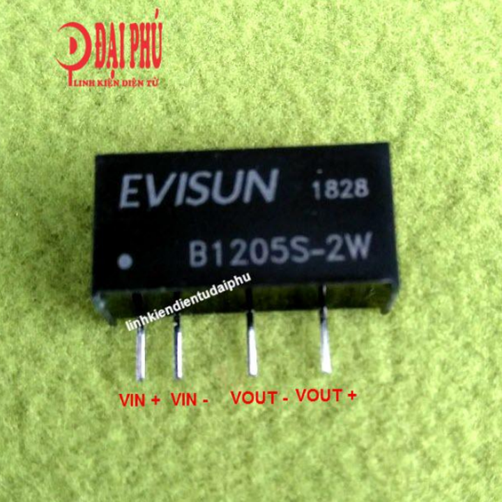 Cách ly nguồn cho bluetooth evisun1212 / k-cut1212 dc-dc 12-5vdc 2w