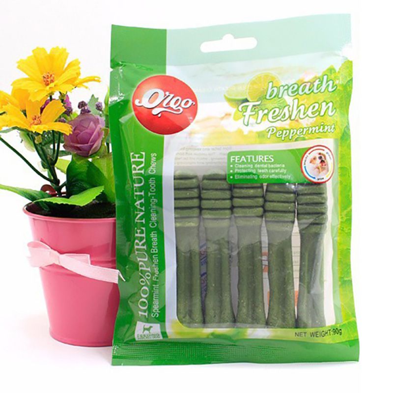 Xương Gặm ORGO Cho Cún 100g – Snack Gặm Giúp Sạch Răng, Giảm Hôi Miệng