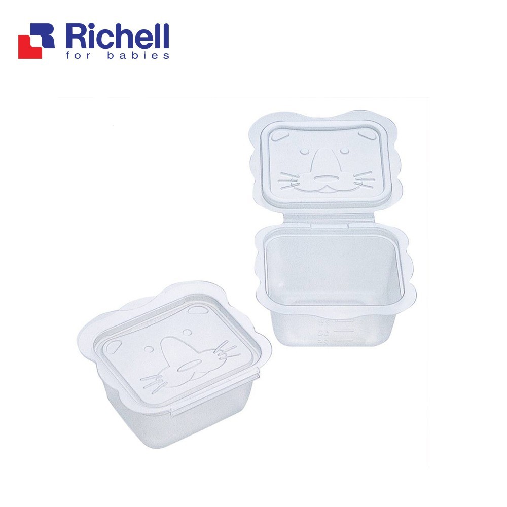 Bộ Chia Thức Ăn Richell Trữ Đồ Ăn Dặm Cho Bé