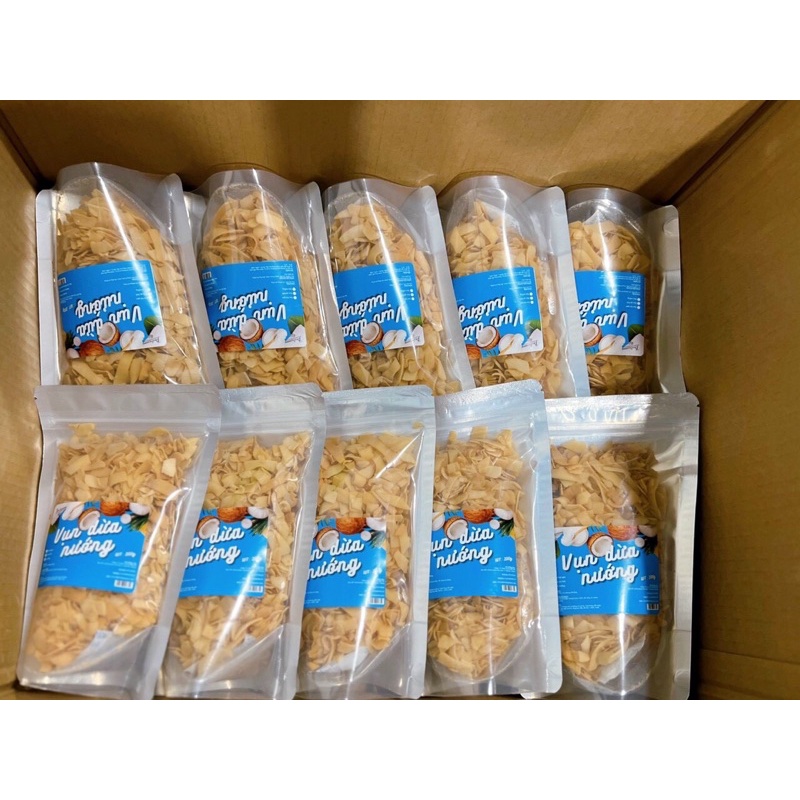 [FREESHIP] VỤN DỪA - DỪA MIẾNG NƯỚNG( giá tận xưởng ) - 156marthcm
