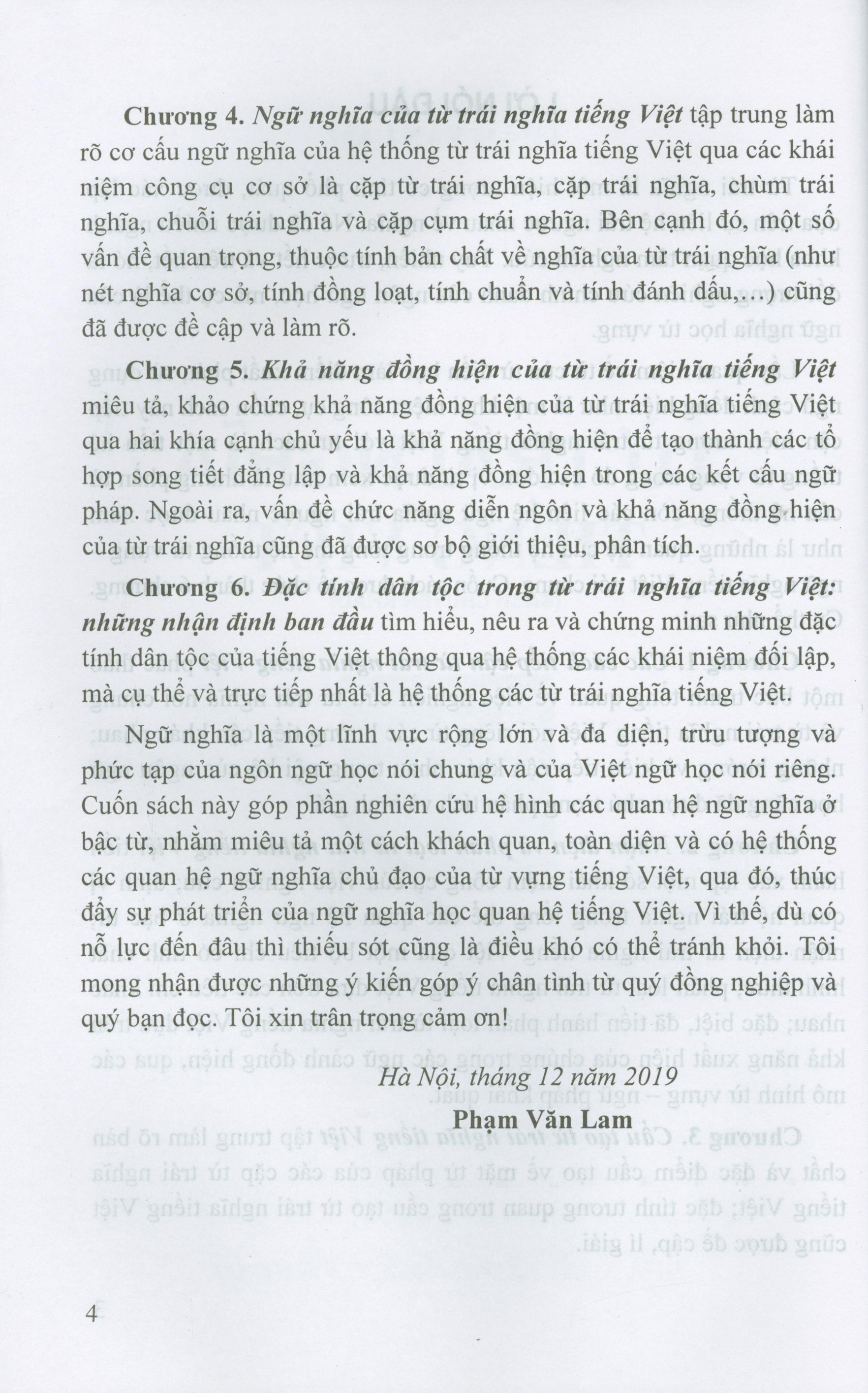 Từ trái nghĩa tiếng Việt