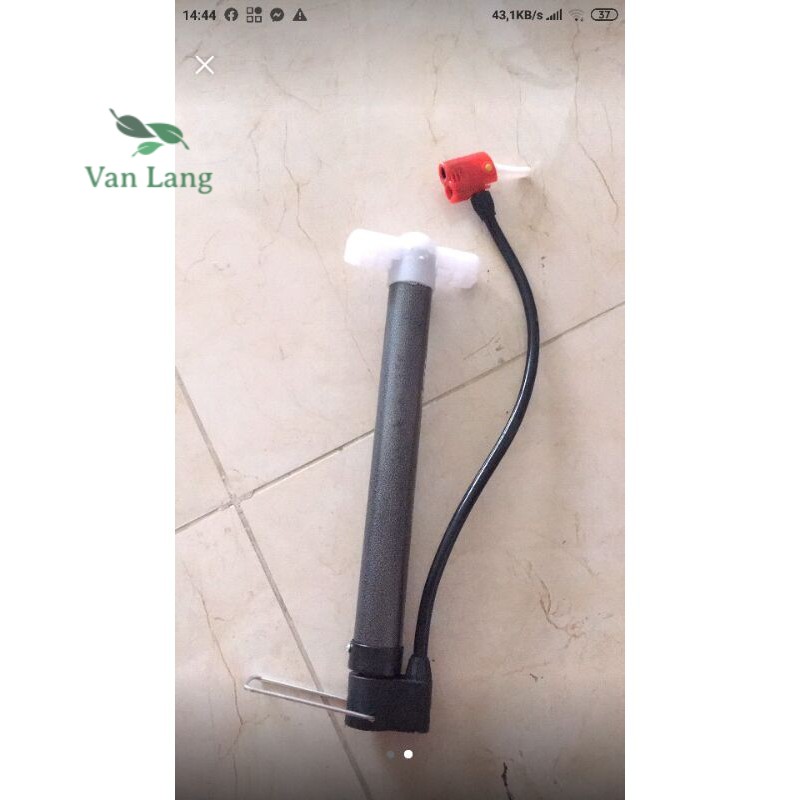 Bơm xe Mini siêu tiện lợi có thể mang theo đi phượt, bơm xe