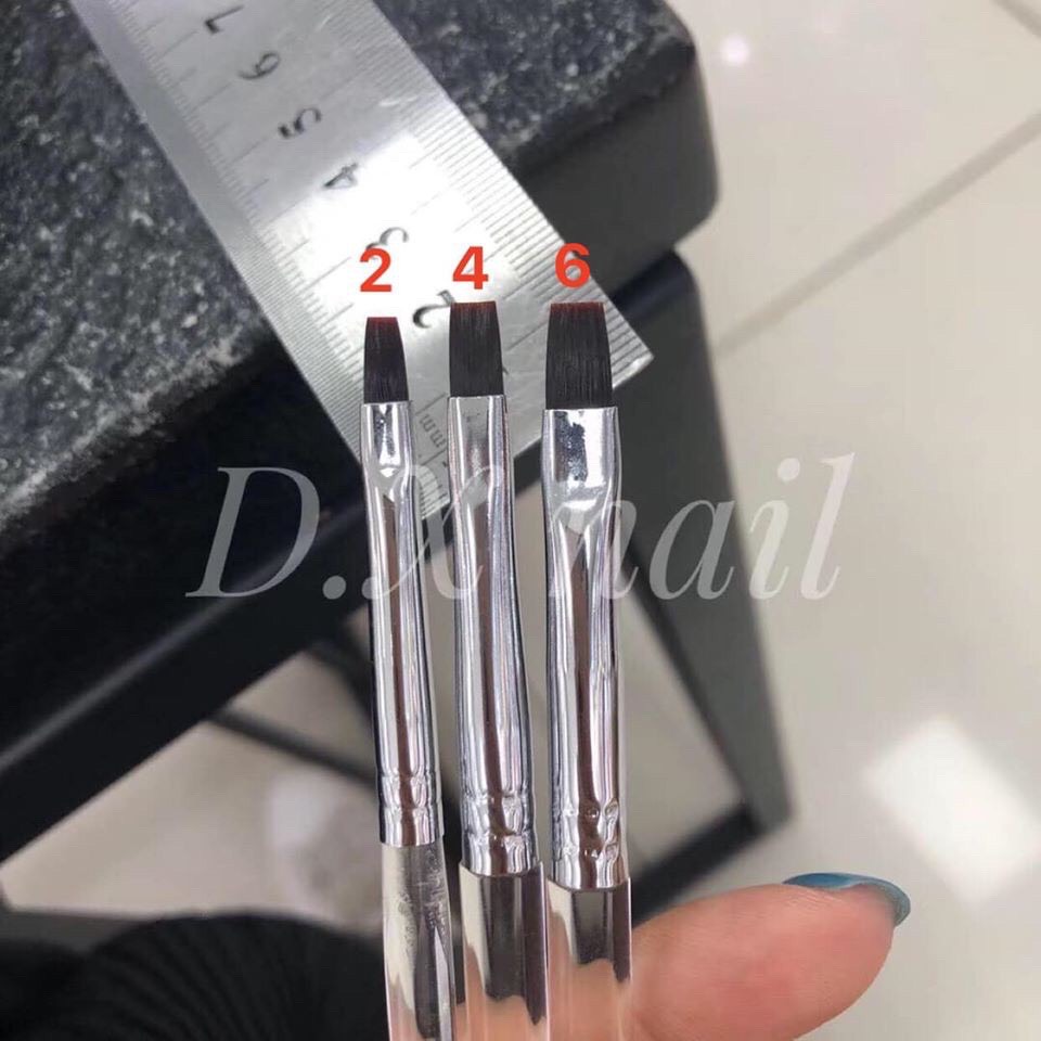 Cọ Bản - Cọ Đắp Gel DC Lông Chồn Chính Hãng