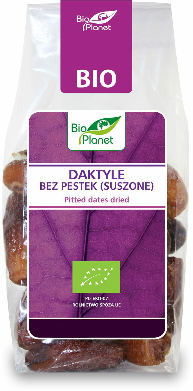 [Hoàn Tiền 15%]Chà là khô hữu cơ tách hạt Bio Planet 150g