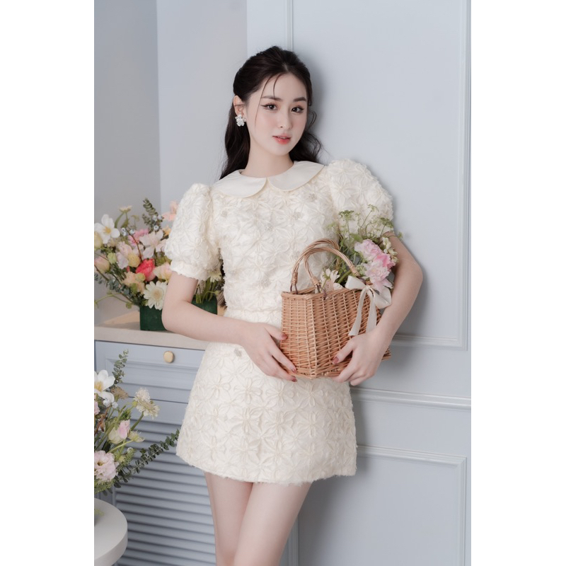 CÉLESTE - Chân Váy Hoa Fleur Skirt