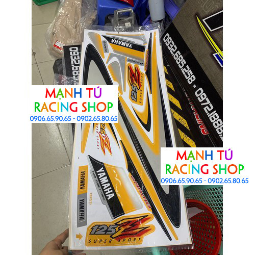 TEM YAZ ĐỜI ĐẦU VÀNG BẠC - YAZ125 - YA95