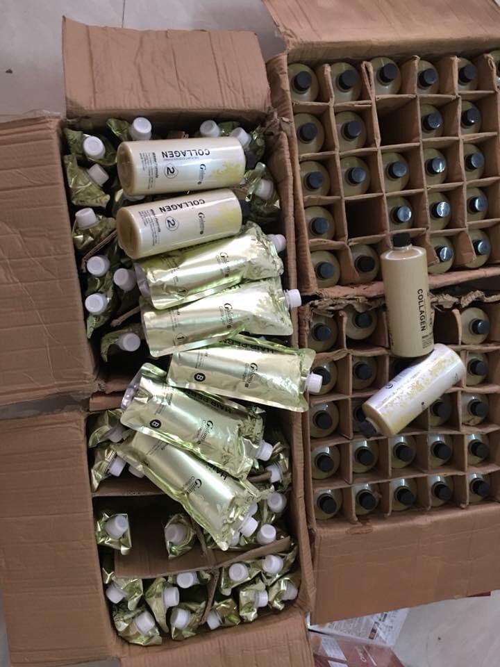 Cặp Thuốc ÉP (Duỗi ) Tóc Galamy Chuyên Nghiệp 1000ml