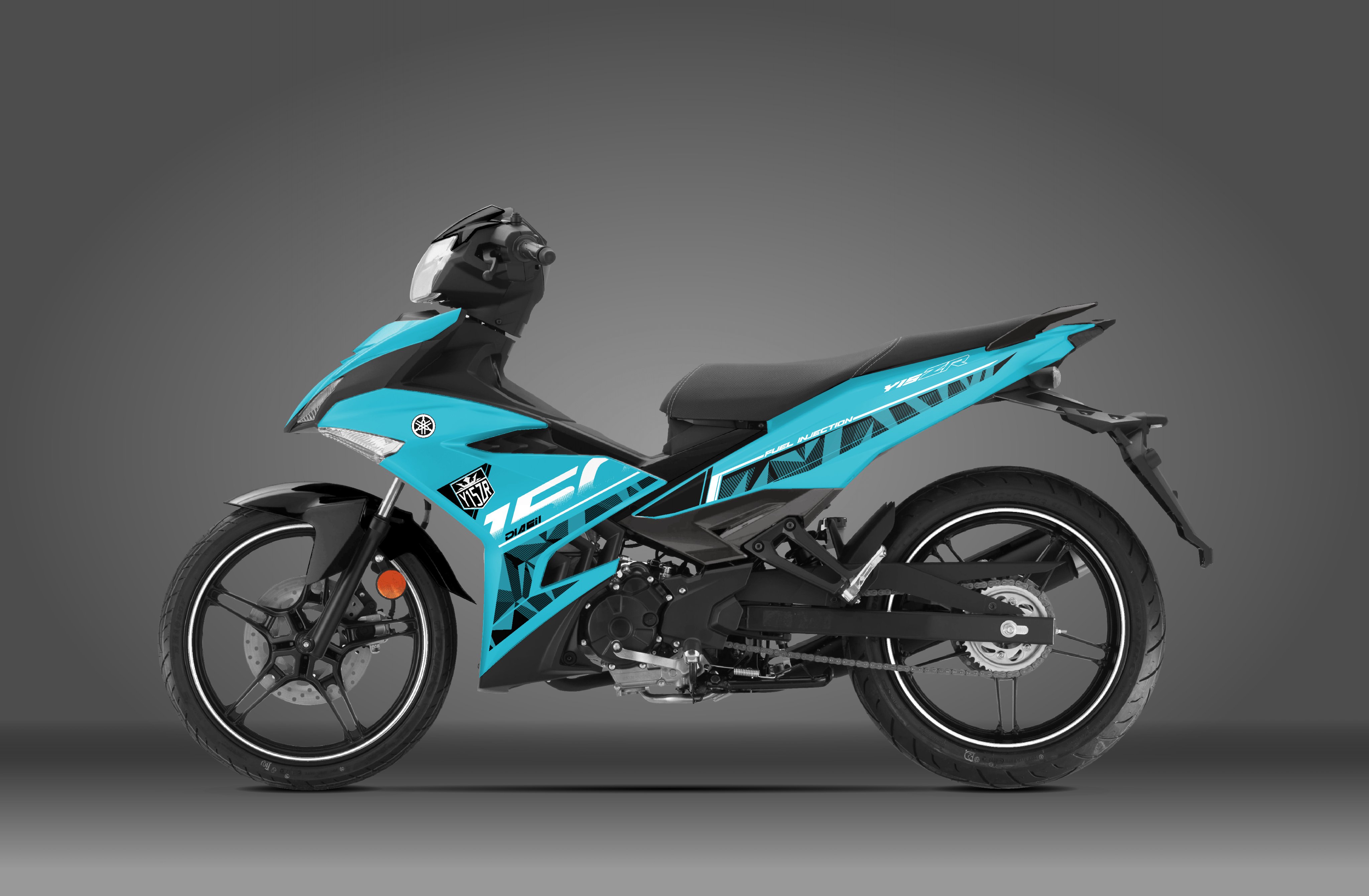 Tem trùm exciter 150 xanh ngọc, tem exciter 150, team trùm exciter 150, tem xe exciter 150, team trùm ex 150, team xe exciter 150 xanh ngọc