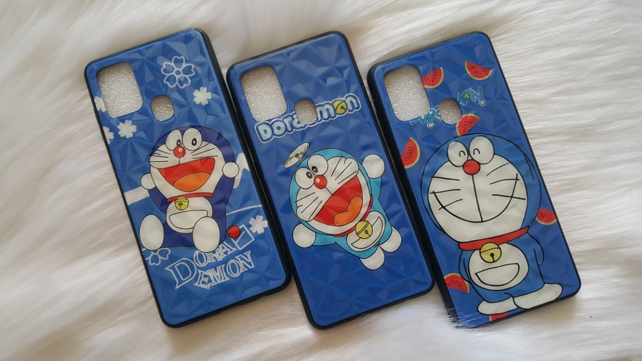 Ốp lưng 3D kim cương Doraemon Samsung A21S