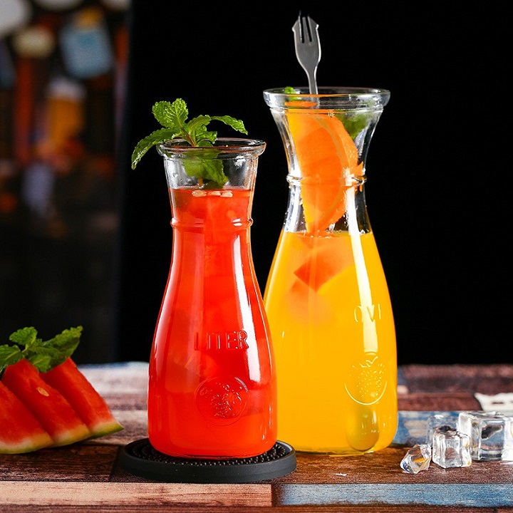 LY THỦY TINH EO UỐNG SINH TỐ 350ML