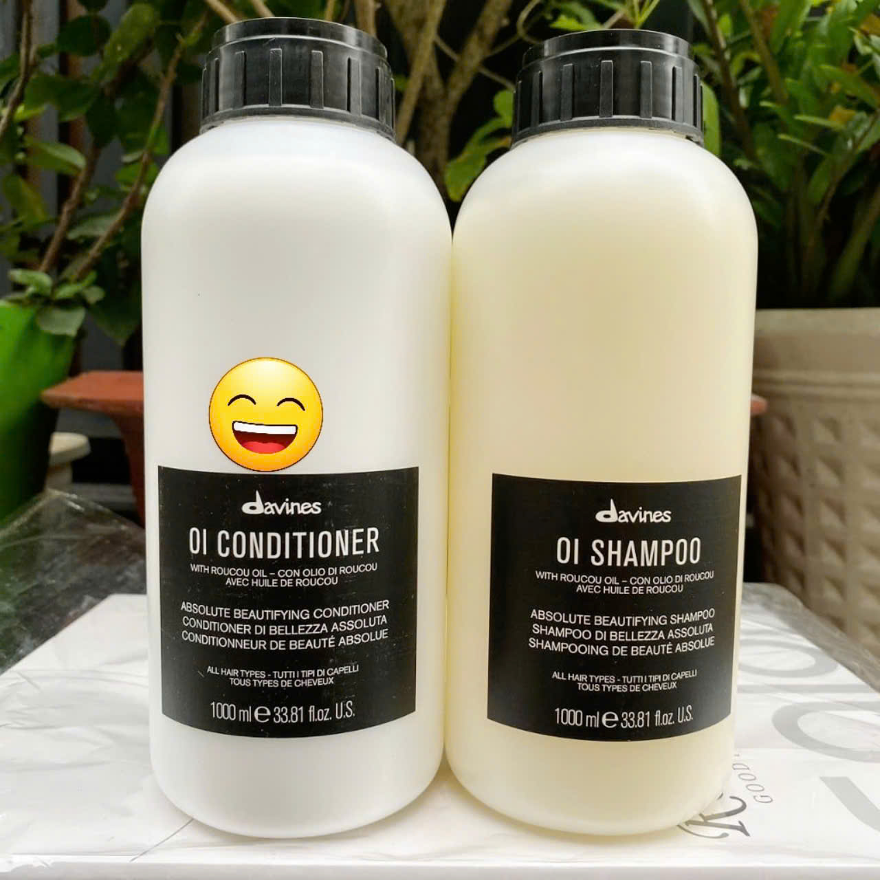 Dầu gội Davines Oil shampoo bóng mượt tóc 1000ml