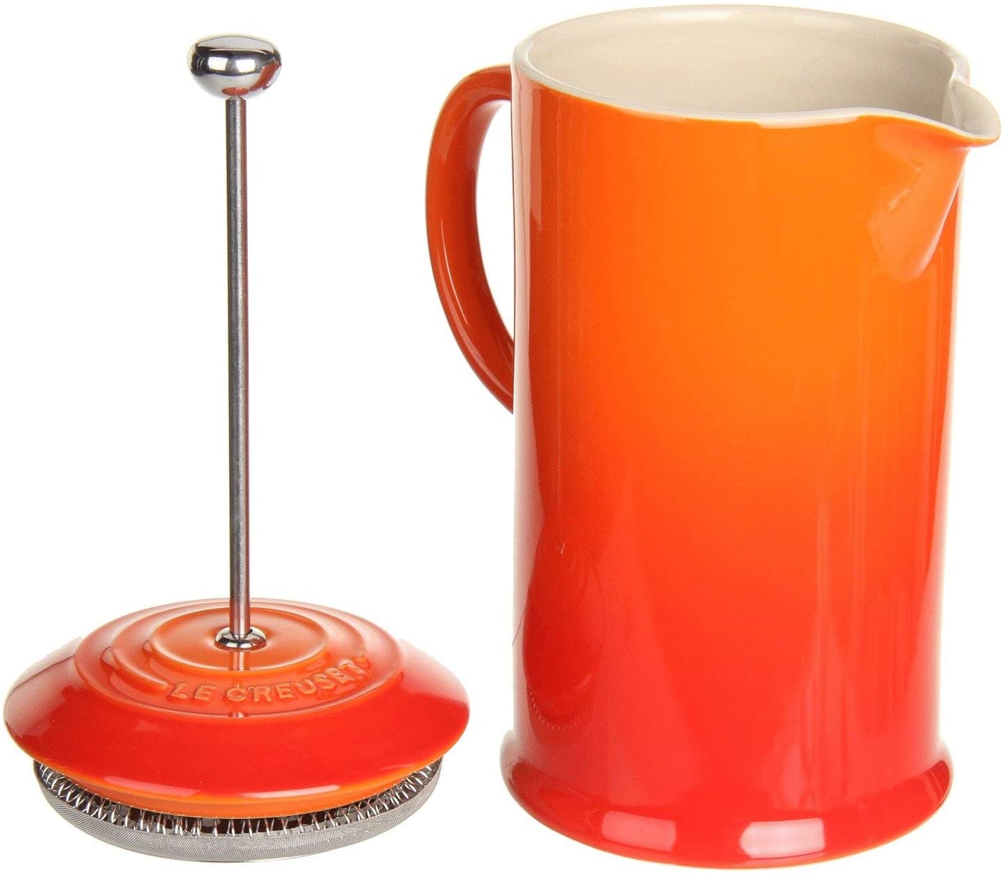 BÌNH PHA CÀ PHÊ LE CREUSET FRENCH PRESS, MÀU CAM