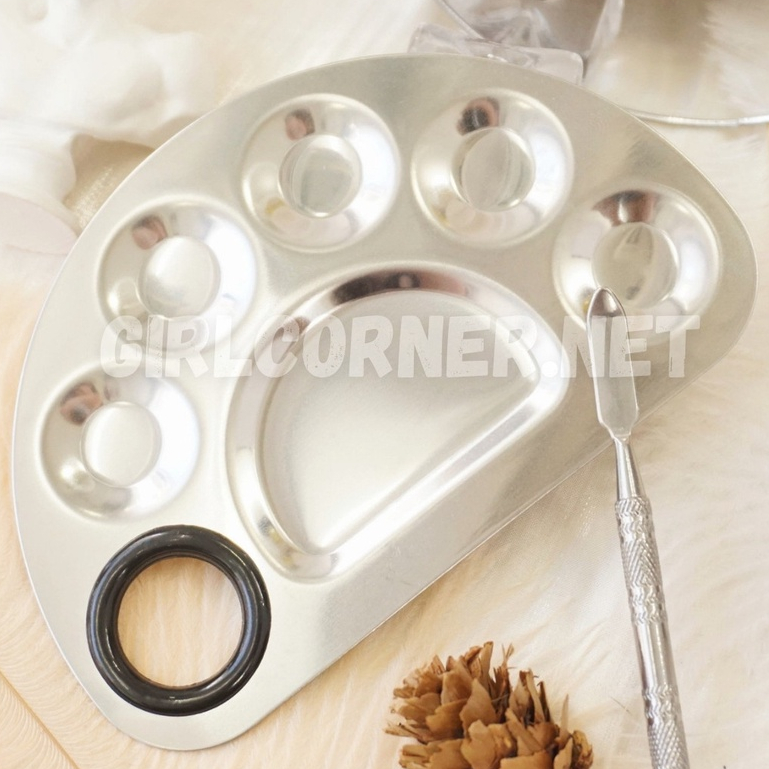 Bảng trộn nền - son - kem lót có ô Feather B