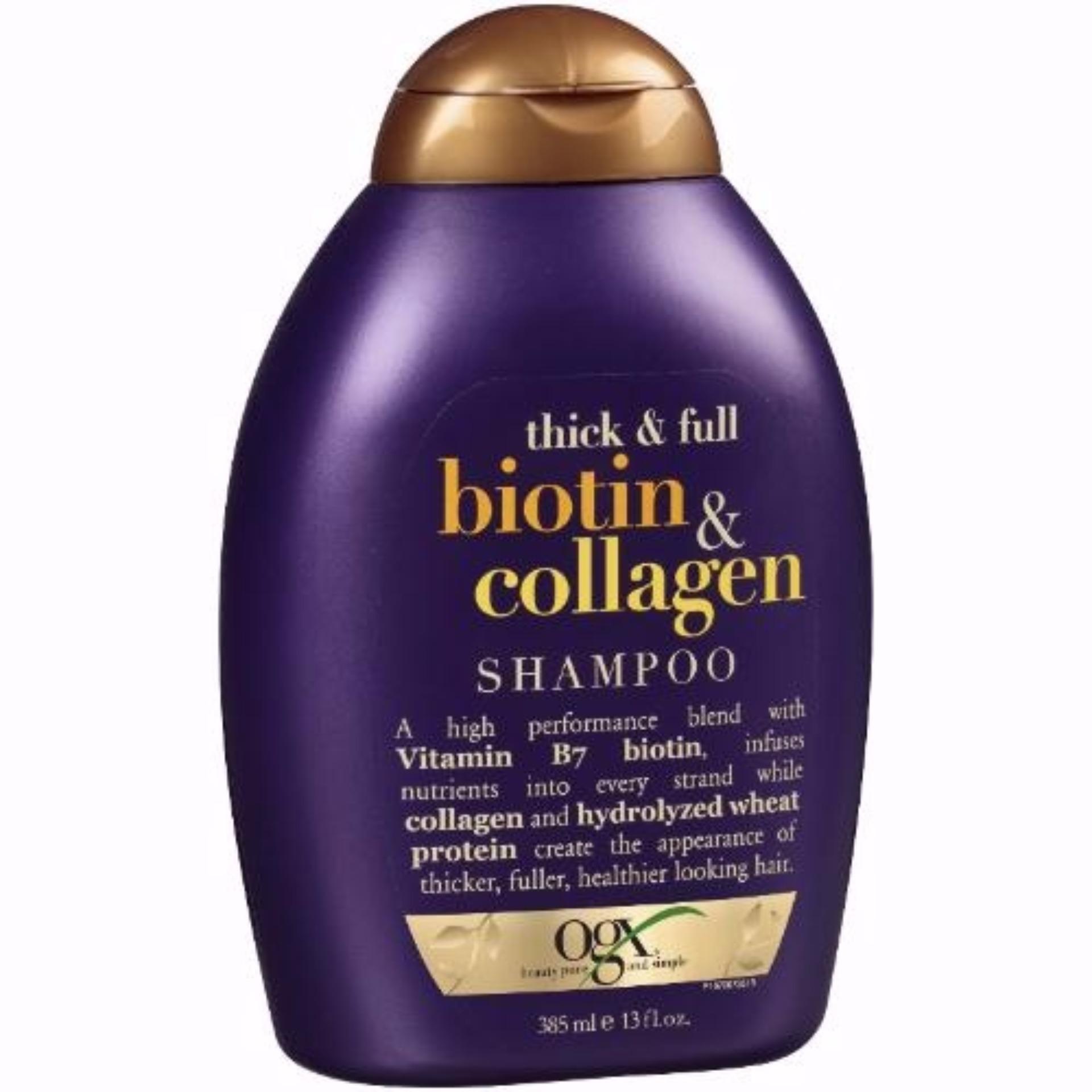 Dầu gội OGX Biotin & Collagen Shampoo 385ml (Bill Anh)