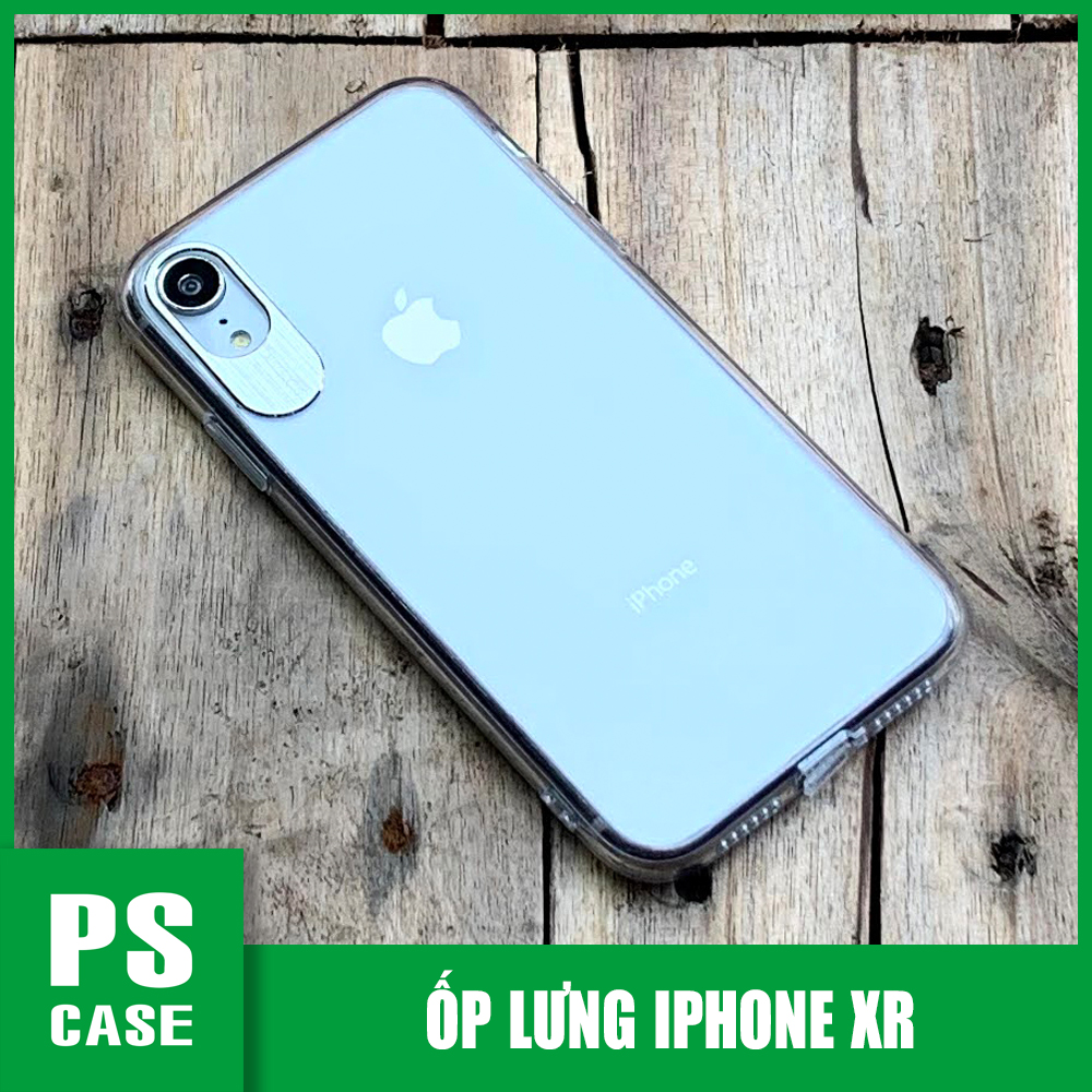 Ốp lưng bảo vệ camera dành cho iPhone XR - Màu bạc