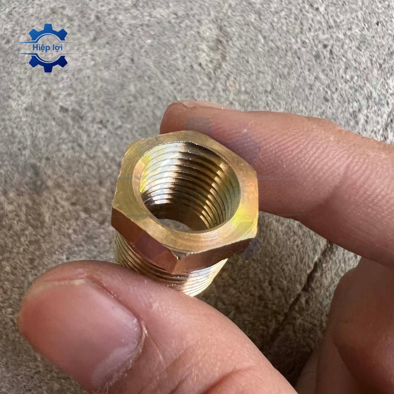 Cà rá thau nối ren trong ngoài – nối chuyển ren đồng thau – bền, dễ lắp, chống rò rỉ