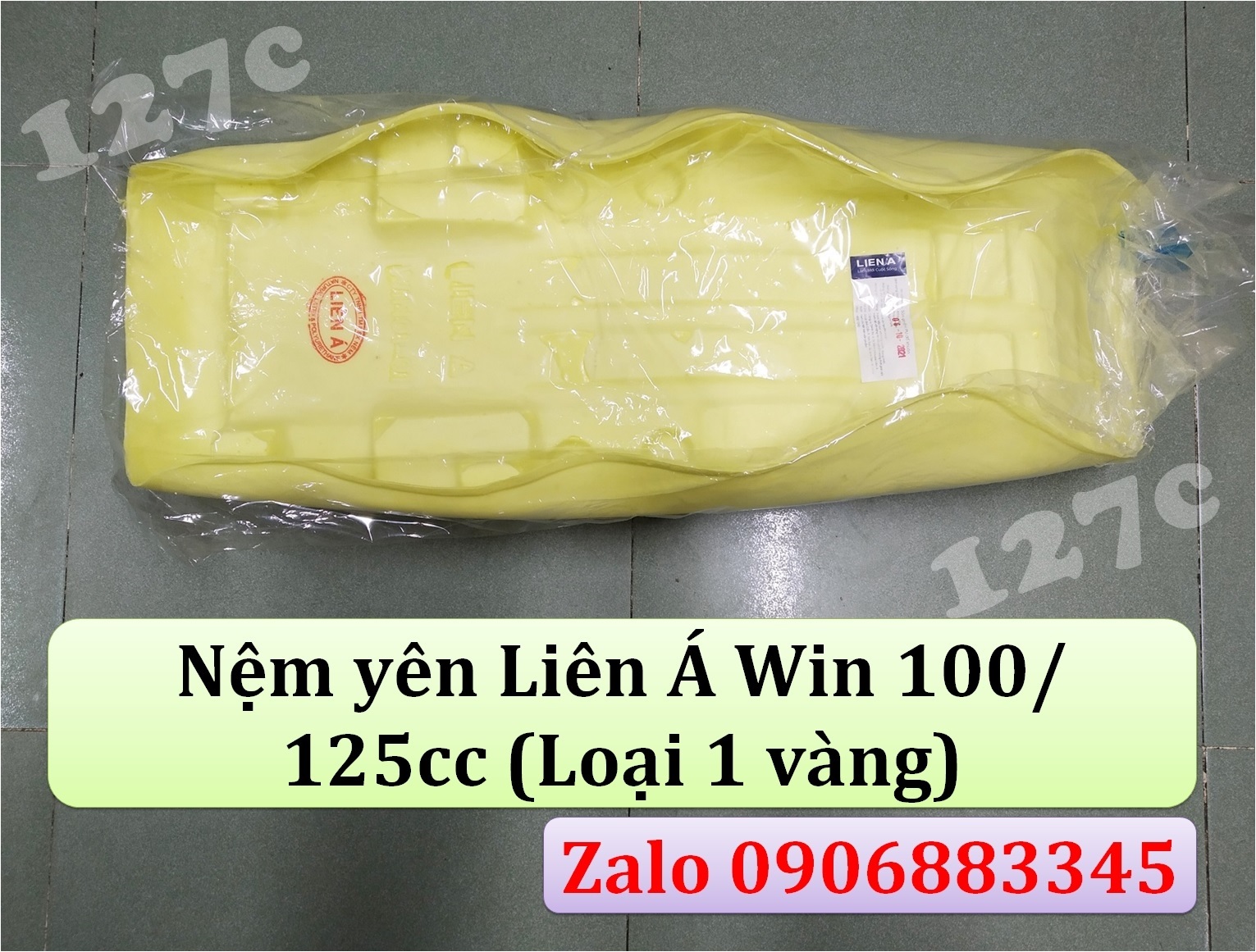 [HCM] Mút yên Win 100-125cc (Hiệu Liên Á - Loại 1 vàng)